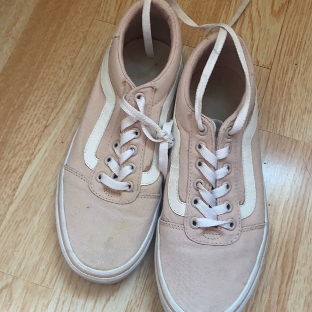 Vans shoes light pink 😊